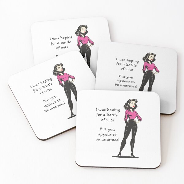 Item preview, She's a Sharp Wit, Come prepared! designed and sold by Cleverist1.