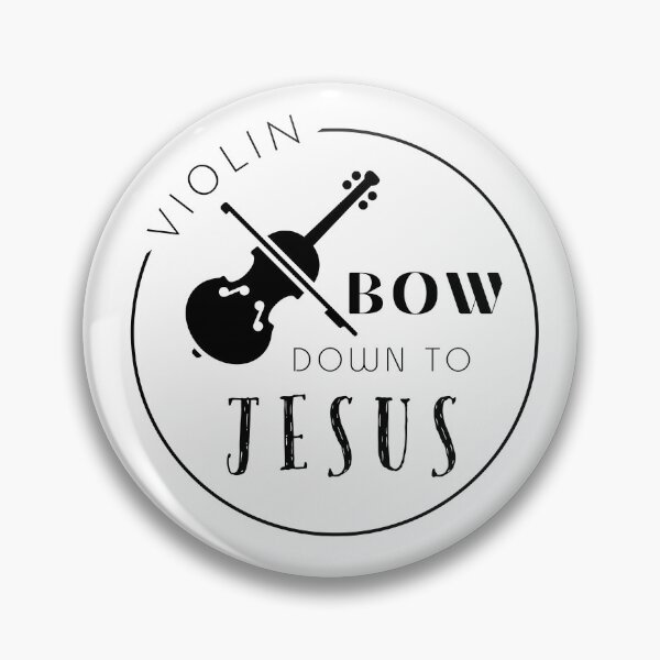 Item preview, Jesus Violinist - Bow Down to Jesus - Church Worship Team/ Church Band designed and sold by Share-Blessings.