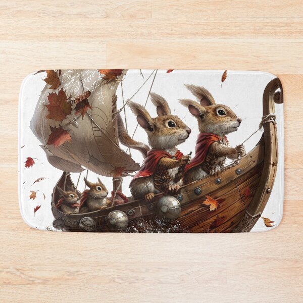 Item preview, Viking Squirrels' Autumnal Voyage designed and sold by dungeonwarriors.