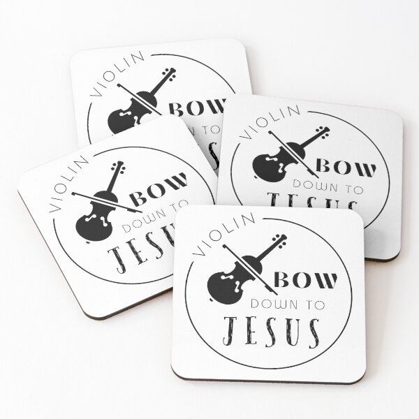 Item preview, Jesus Violinist - Bow Down to Jesus - Church Worship Team/ Church Band designed and sold by Share-Blessings.