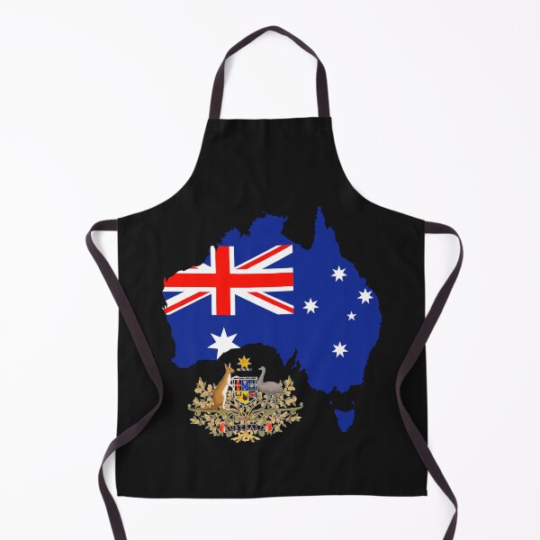 Item preview, Australia Flag Map designed and sold by AnimalsDH305.
