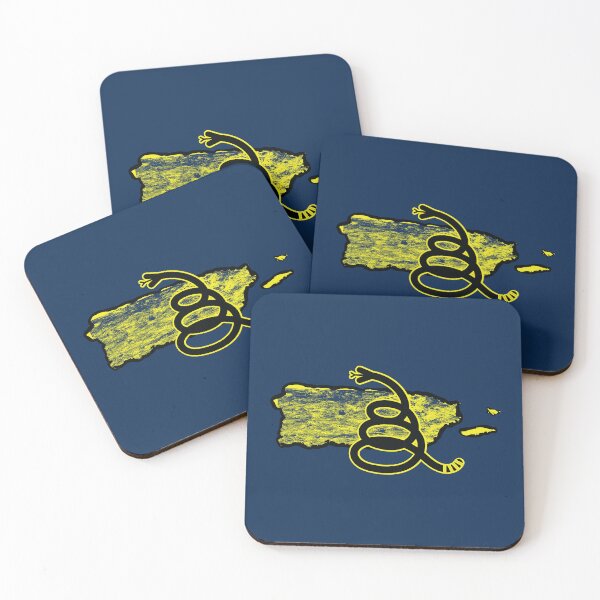 Item preview, DONT TREAD ON ME - Modern Gadsden Snake Flag PUERTO RICO designed and sold by pelagio.