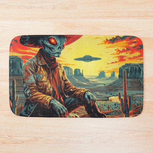 Item preview, Extraterrestrial Showdown at Sundown designed and sold by dungeonwarriors.