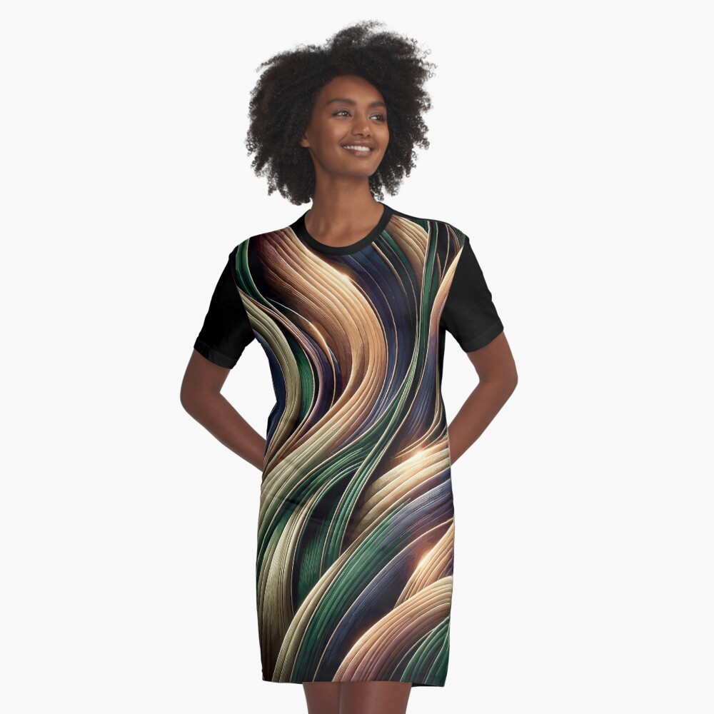 Item preview, Graphic T-Shirt Dress designed and sold by toobel.