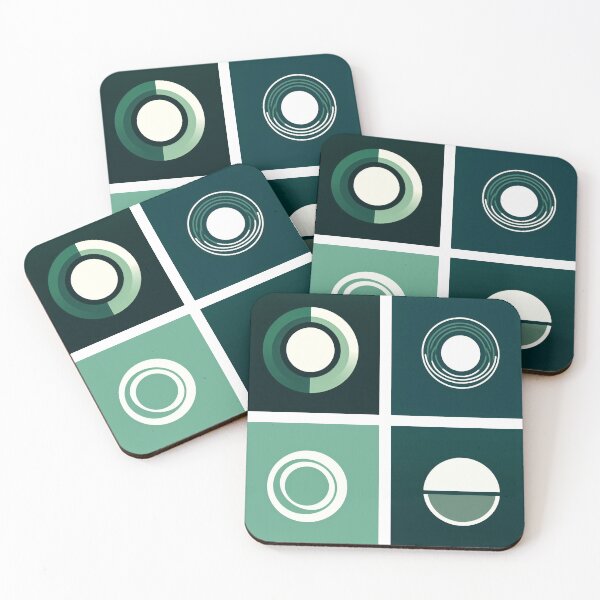 Item preview, Green circles designed and sold by hhh-art.