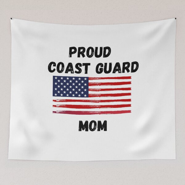Item preview, Proud Coast Guard Mom designed and sold by Klaudia Kruk.