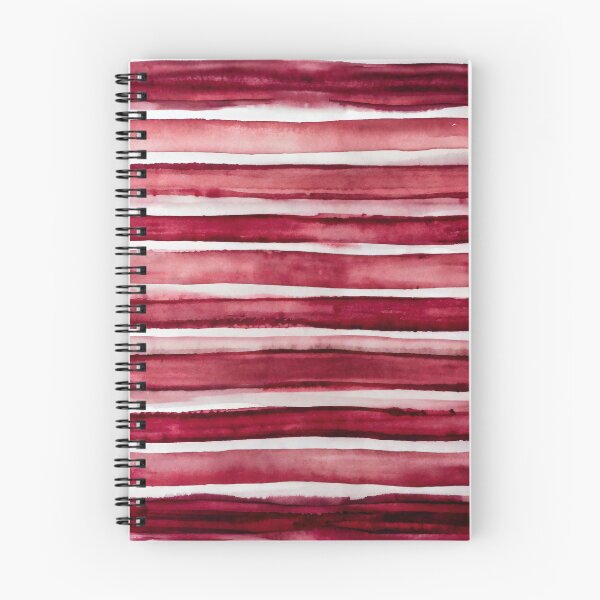 Item preview, Wine red stripes watercolor pattern texture designed and sold by patterncrow.
