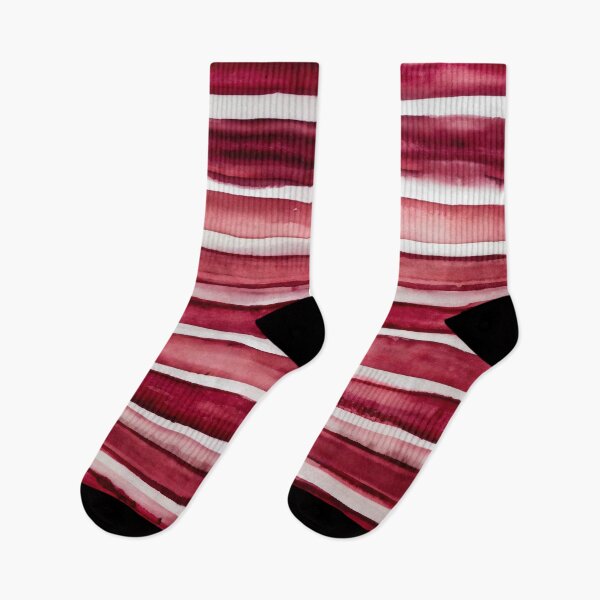 Item preview, Wine red stripes watercolor pattern texture designed and sold by patterncrow.