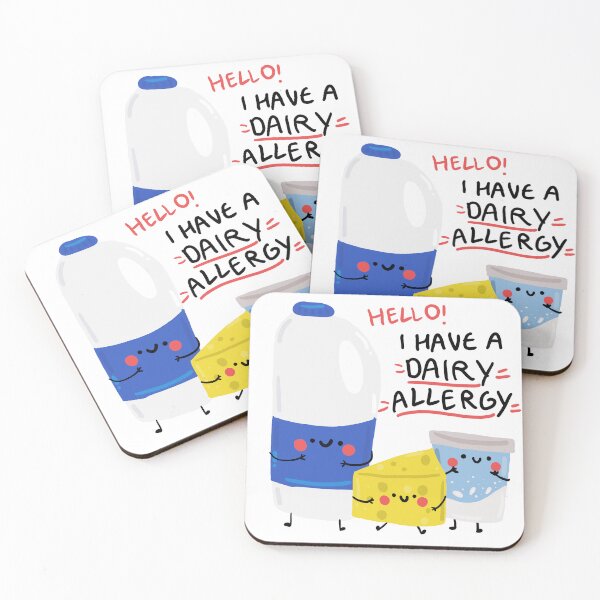 Item preview, Dairy Alllergy designed and sold by Samantha MadeOfAtoms.