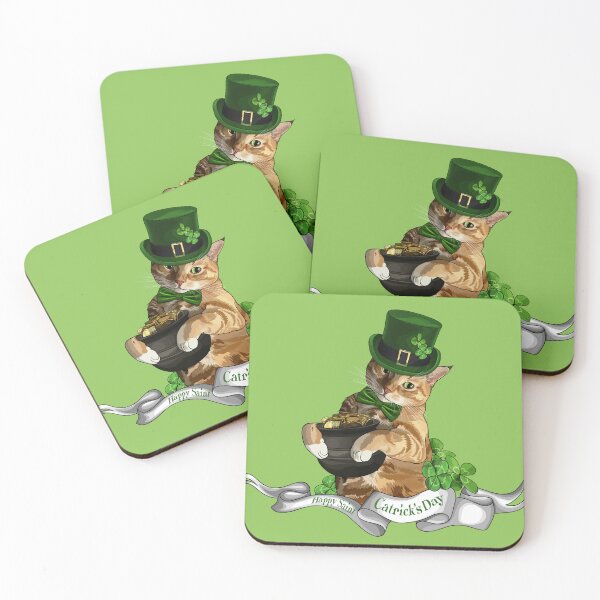 Item preview, Happy St Catricks Day Leprecat designed and sold by Carleah Unique.