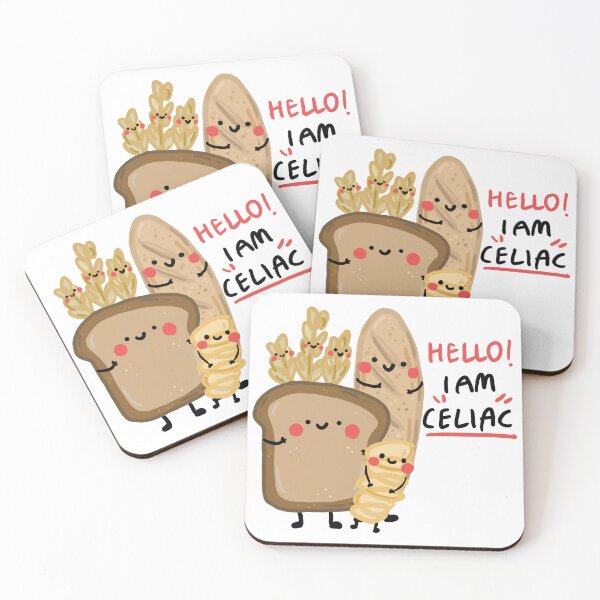 Item preview, Celiac Awareness designed and sold by Samantha MadeOfAtoms.