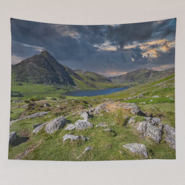 Item preview, Tryfan Mountain And Llyn Ogwen Wales designed and sold by AJEvans.