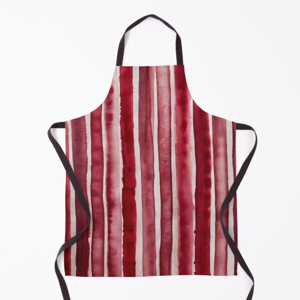 Item preview, Wine red stripes watercolor vertical striped pattern texture designed and sold by patterncrow.