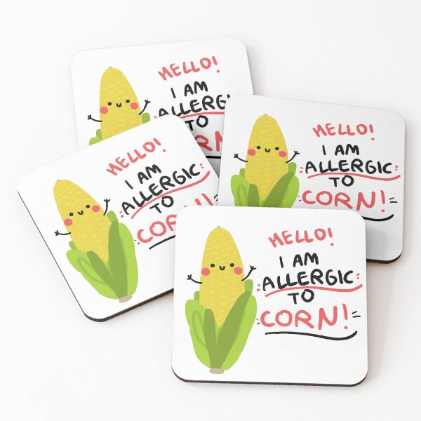 Item preview, Corn Allergy Awareness designed and sold by Samantha MadeOfAtoms.