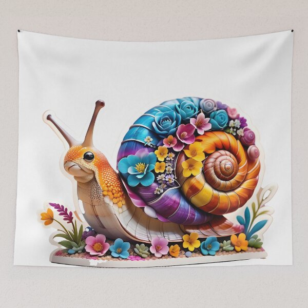 Artikelvorschau, Floral Escargot One entworfen und verkauft von ramboe.