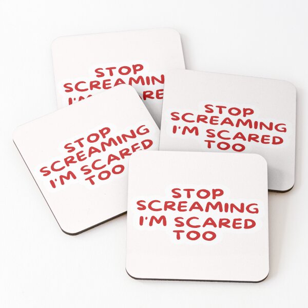 Item preview, stop screaming i'm scared too funny designed and sold by asmaa gamal.