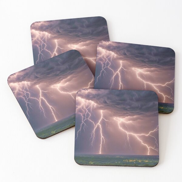 Item preview, Lightning Storm over a Country Town designed and sold by Rorulent.