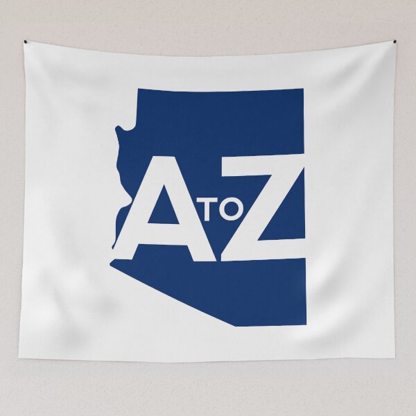 Item preview, Arizona - A to Z (Blue) designed and sold by Jon Mardin.