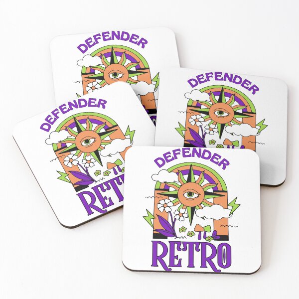 Item preview, Copy of Retro Defender Retro 70s 60s Aesthetics  designed and sold by CyberArtistOne.