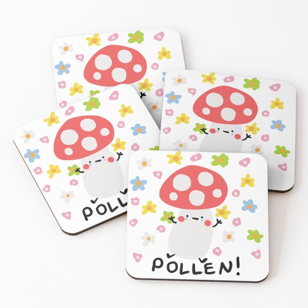 Item preview, Pollen Mushroom designed and sold by Samantha MadeOfAtoms.