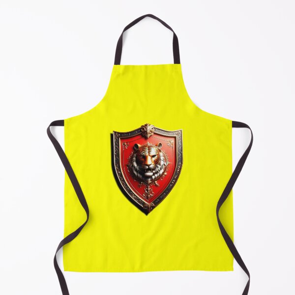 Item preview, TIGER SHIELD - #FFFF00 designed and sold by Marlon Oseguera.