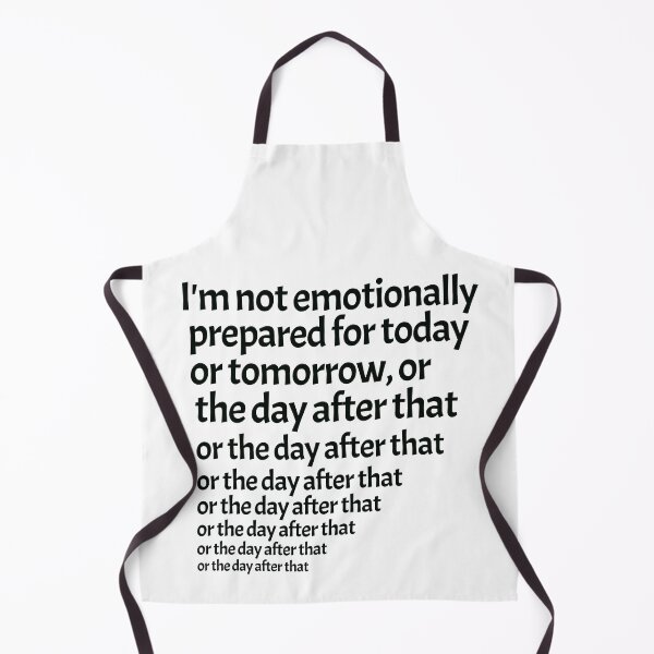 Item preview, Not Emotionally Prepared designed and sold by Paxy Designs.
