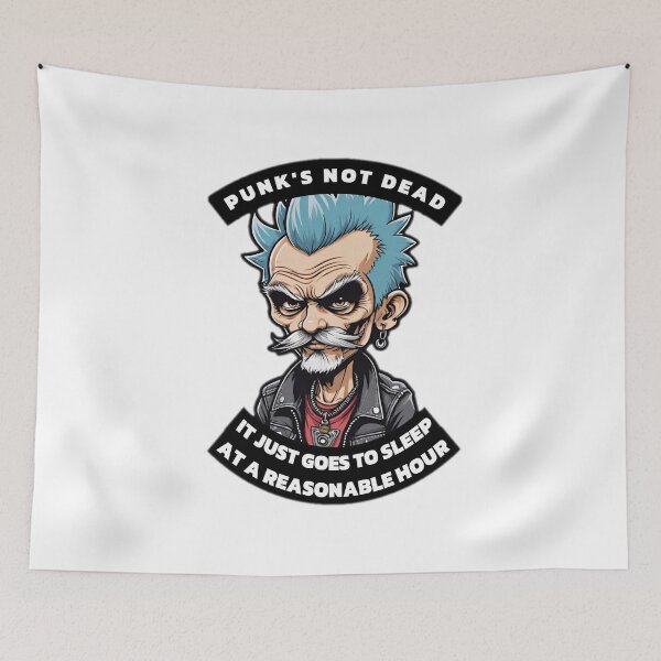 Item preview, Punks not dead just tired designed and sold by hillary marek.