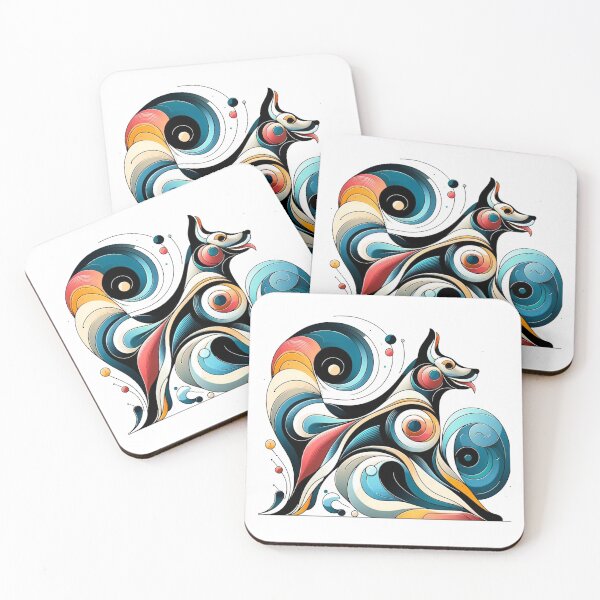 Item preview, Abstract Dog designed and sold by Klaudia Kruk.
