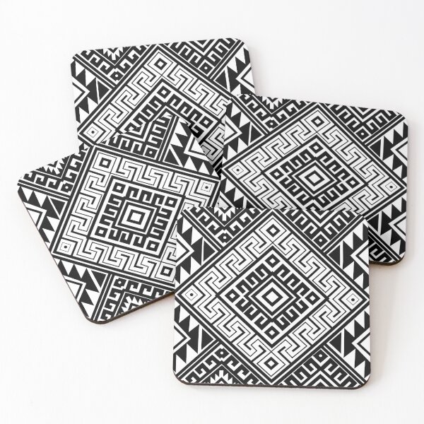 Item preview, Mayan vibes Black and white designed and sold by Nomad-vibes.
