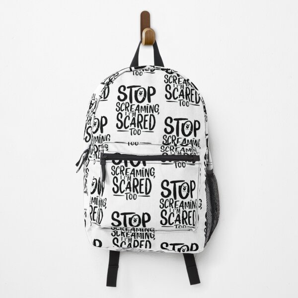 Item preview, stop screaming i'm scared too funny 2 designed and sold by asmaa gamal.