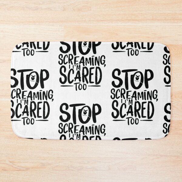 Item preview, stop screaming i'm scared too funny 2 designed and sold by asmaa gamal.