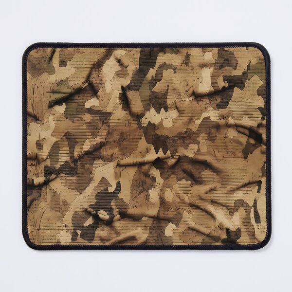 Item preview, Dirty camouflage fabric texture olive color pattern designed and sold by Miauau Studio.