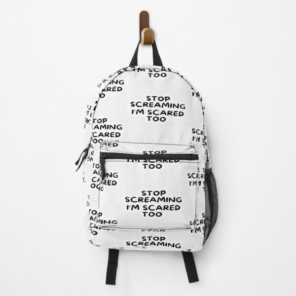 Item preview, stop screaming i'm scared too 3 designed and sold by asmaa gamal.