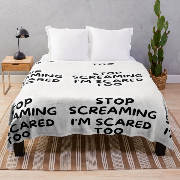 Item preview, stop screaming i'm scared too 3 designed and sold by asmaa gamal.