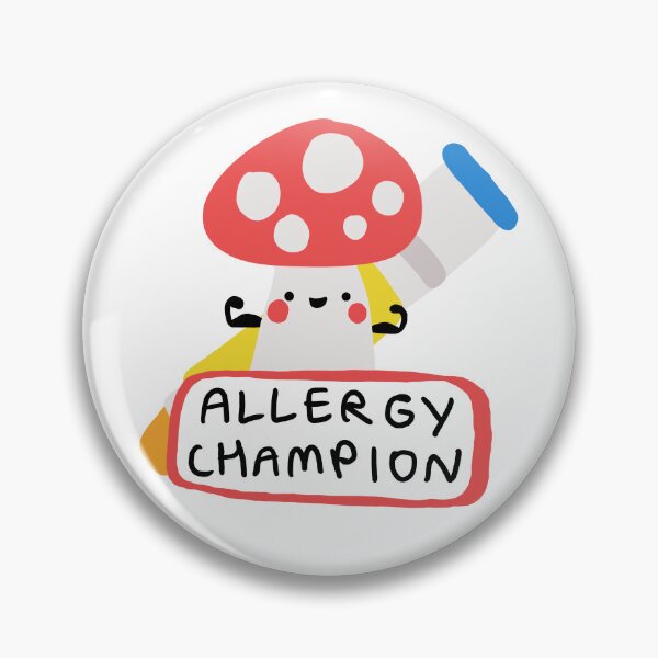 Item preview, Allergy Awareness designed and sold by Samantha MadeOfAtoms.