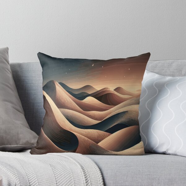 Item preview, patterns Serenity Dunes: Abstract Desert Waves-landscape sand designed and sold by toobel.