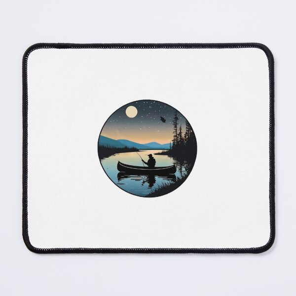 Item preview, Tranquil Lake Fishing designed and sold by Daniel Haddad.
