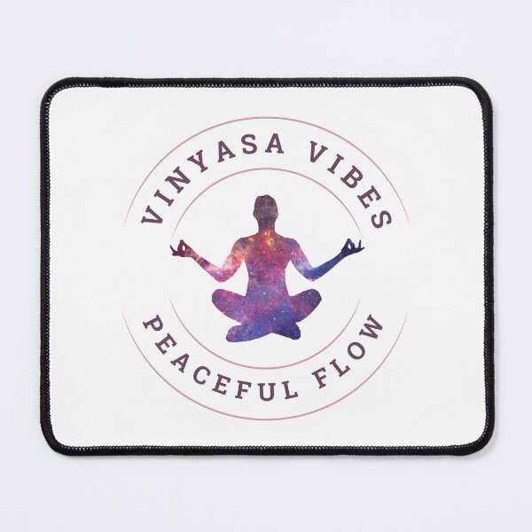 Item preview, VINYASA VIBES, PEACEFUL FLOW designed and sold by LyricsWear.