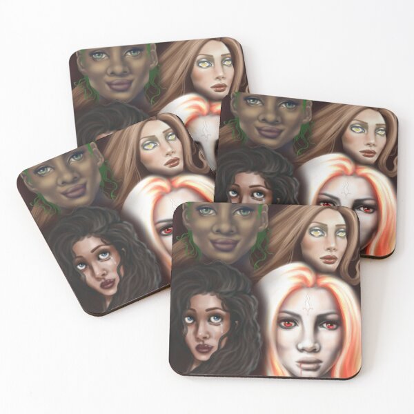Item preview, Earth, air, fire, water, designed and sold by Rosanna Robinson.