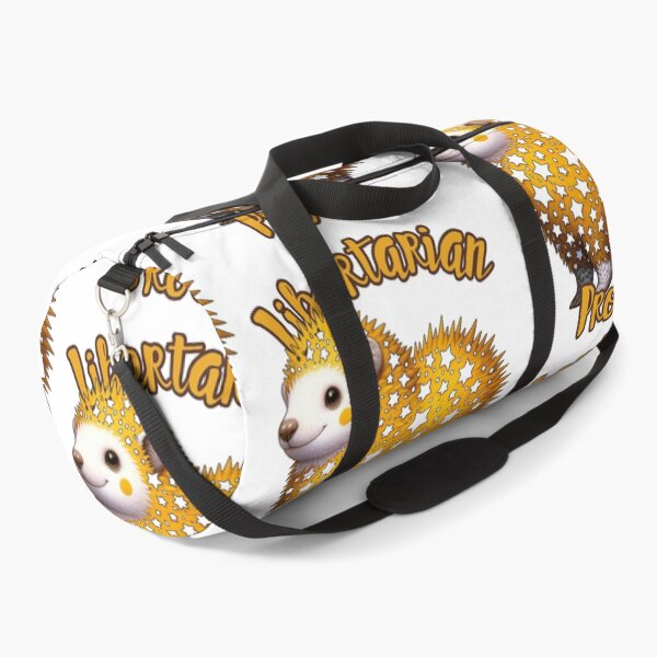 Item preview, Yellow Libertarian Porcupine with White Stars designed and sold by kylmllr101684.
