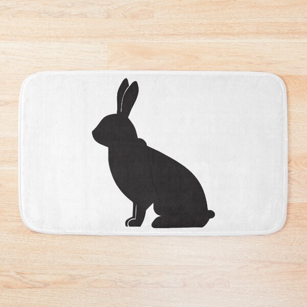 Item preview, Cottontail Twilight Black Rabbit Silhouette designed and sold by dcohea.