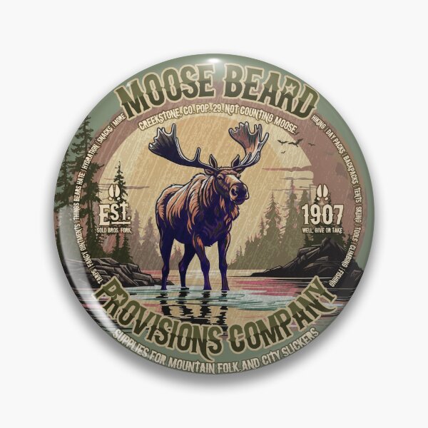Item preview, 2nd Version-Moose Beard Provisions Company, in the picturesque landscapes of Colorado designed and sold by markmm9.