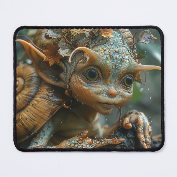 Item preview, The Leaf-Crowned Forest Imp designed and sold by DriftwoodSpirit.