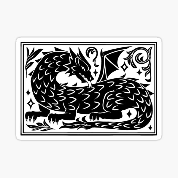 Artikel-Vorschau von Mittelalterlicher Drache, designt und verkauft von GalacticSab.