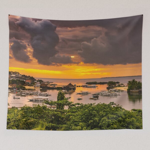 Item preview, Mactan Island Harbour Philippines designed and sold by AJEvans.