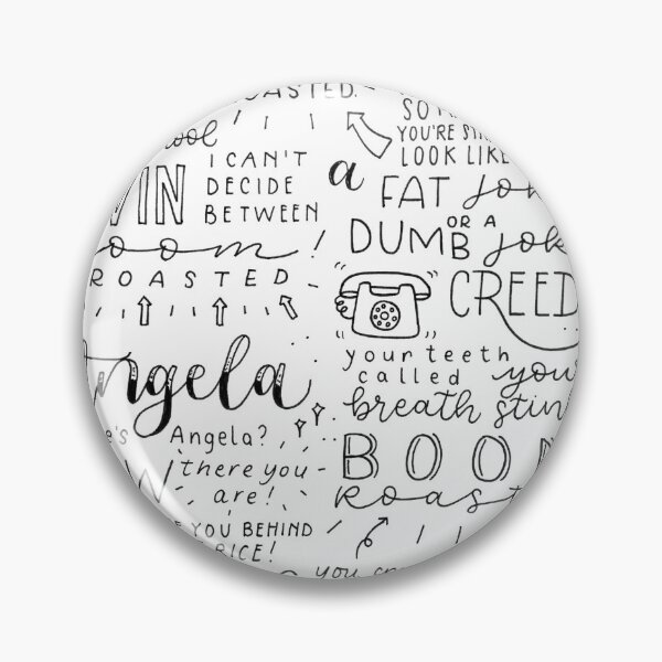 Item preview, US Office ‘Boom, Roasted’ art work designed and sold by InkandHoney.