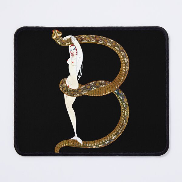 Item preview, Erté - The Letter B from the Alphabet Suite, 1976 designed and sold by elektronen.