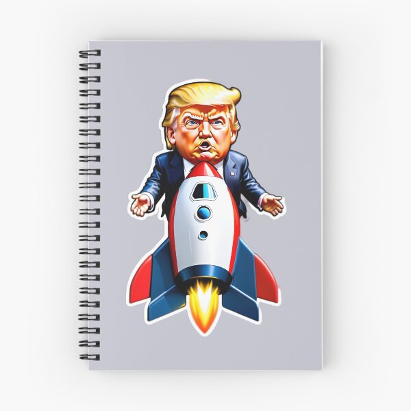 Item preview, Donald Trump Space Force Rocket designed and sold by TheArtOfPat.