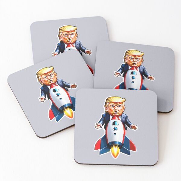 Item preview, Donald Trump Space Force Rocket designed and sold by TheArtOfPat.