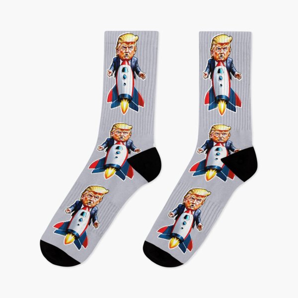 Aperçu de l'œuvre Donald Trump Space Force Rocket créée et vendue par TheArtOfPat.